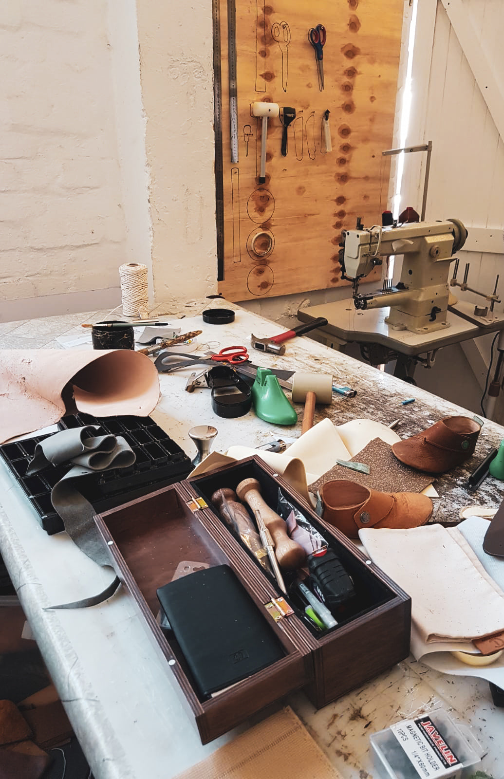 Meeting of the minds - how an OT and Engineer got into shoe-making.